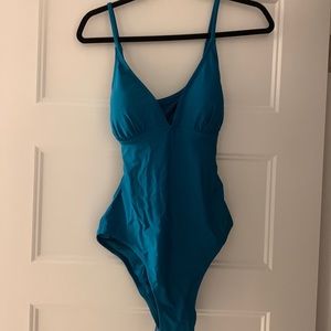 Teal One Piece Swimsuit